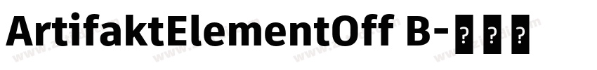 ArtifaktElementOff B字体转换 ArtifaktElementOff B字体转换